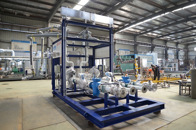 LNG氣化撬集氣化、調(diào)壓、加臭工藝于一體